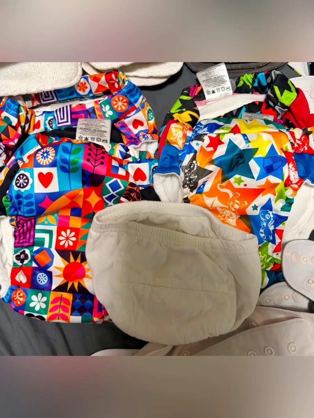 Alva reusable cloth diaper bundle